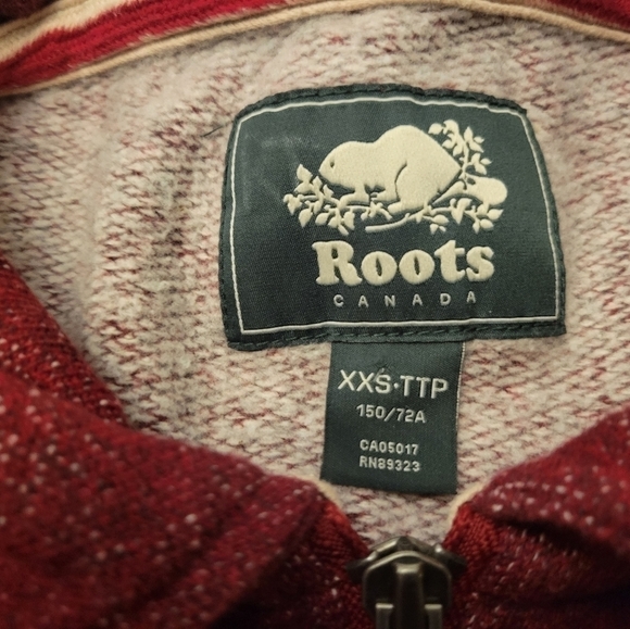 ROOTS | pullover | sweater | XXS | red - Picture 4 of 6